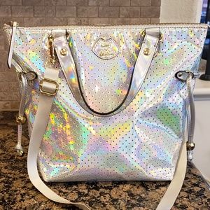 Juicy Couture, irridescent, med, crossbody bag